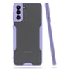 Mey İthalat®  Samsung Galaxy S21 Plus Kılıf Platin Silikon - Lila