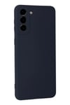 Mey İthalat®  Samsung Galaxy S21 Plus Kılıf Nano içi Kadife Silikon - Lacivert