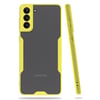 Mey İthalat®  Samsung Galaxy S21 Plus Kılıf Platin Silikon - Sarı