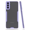 Mey İthalat®  Samsung Galaxy S21 Plus Kılıf Platin Silikon - Lila