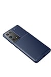Mey İthalat®  Samsung Galaxy S21 Ultra Kılıf Auto Focus Karbon Kapak - Lacivert