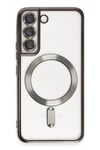 Mey İthalat®  Samsung Galaxy S22 Kılıf Kross Magneticsafe Kapak - Siyah