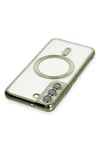 Mey İthalat®  Samsung Galaxy S22 Kılıf Kross Magneticsafe Kapak - Koyu Yeşil
