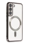 Mey İthalat®  Samsung Galaxy S22 Kılıf Kross Magneticsafe Kapak - Siyah