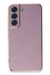 Mey İthalat®  Samsung Galaxy S22 Plus Kılıf Volet Silikon - Mor