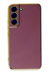 Mey İthalat®  Samsung Galaxy S22 Plus Kılıf Volet Silikon - Kırmızı