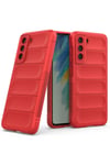 Mey İthalat®  Samsung Galaxy S22 Plus Kılıf Optimum Silikon - Kırmızı