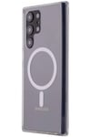 Mey İthalat®  Samsung Galaxy S22 Ultra Kılıf Magneticsafe Şeffaf Silikon - Şeffaf