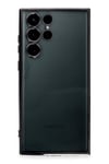 Mey İthalat®  Samsung Galaxy S22 Ultra Kılıf  Lensli Silikon - Siyah
