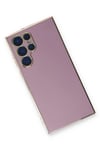 Mey İthalat®  Samsung Galaxy S22 Ultra Kılıf Volet Silikon - Mor