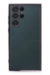 Mey İthalat®  Samsung Galaxy S22 Ultra Kılıf  Lensli Silikon - Mor