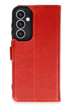 Mey İthalat®  Samsung Galaxy S23 FE Kılıf Trend S Plus Kapaklı Kılıf - Kırmızı
