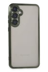 Mey İthalat®  Samsung Galaxy S23 FE Kılıf  Lensli Silikon - Yeşil