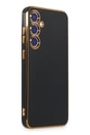Mey İthalat®  Samsung Galaxy S23 FE Kılıf Volet Silikon - Siyah