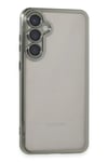 Mey İthalat®  Samsung Galaxy S23 FE Kılıf  Lensli Silikon - Gümüş