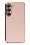 Mey İthalat®  Samsung Galaxy S23 Kılıf Volet Silikon - Pembe