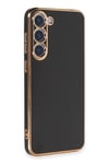 Mey İthalat®  Samsung Galaxy S23 Kılıf Volet Silikon - Siyah