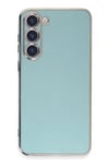 Mey İthalat®  Samsung Galaxy S23 Kılıf Volet Silikon - Açık Yeşil