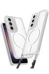 Mey İthalat®  Samsung Galaxy S23 Plus Kılıf Enka Magsafe Silikon Kılıf - Şeffaf