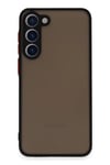 Mey İthalat®  Samsung Galaxy S23 Plus Kılıf Montreal Silikon Kapak - Siyah