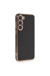 Mey İthalat®  Samsung Galaxy S23 Plus Kılıf Volet Silikon - Siyah