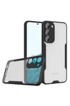 Mey İthalat®  Samsung Galaxy S23 Plus Kılıf Platin Silikon - Siyah