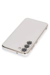 Mey İthalat®  Samsung Galaxy S23 Plus Kılıf Volet Silikon - Beyaz