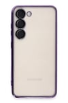 Mey İthalat®  Samsung Galaxy S23 Plus Kılıf  Lensli Silikon - Mor