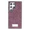 Mey İthalat®  Samsung Galaxy S23 Ultra Bright Simli Kapak - Derin Mor