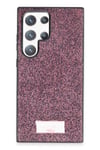Mey İthalat®  Samsung Galaxy S23 Ultra Bright Simli Kapak - Derin Mor