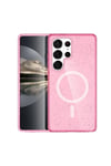 Mey İthalat®  Samsung Galaxy S23 Ultra Kılıf Star Magsafe Kapak - Pembe