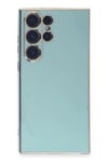 Mey İthalat®  Samsung Galaxy S23 Ultra Kılıf Volet Silikon - Açık Yeşil
