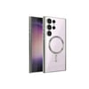 Mey İthalat®  Samsung Galaxy S23 Ultra Kılıf Kross Magneticsafe Kapak - Gümüş