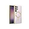 Mey İthalat®  Samsung Galaxy S23 Ultra Kılıf Kross Magneticsafe Kapak - Gold