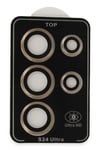 Mey İthalat®  Samsung Galaxy S23 Ultra PVD Metal Kamera Lens - Gold