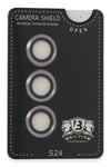 Mey İthalat®  Samsung Galaxy S24 Bilvis Titan Kamera Lens - Derin Mor
