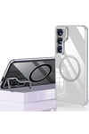 Mey İthalat®  Samsung Galaxy S24 Crystal Magsafe Kapak - Şeffaf