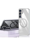Mey İthalat®  Samsung Galaxy S24 Crystal Magsafe Kapak - Şeffaf