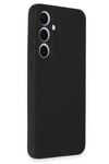 Mey İthalat®  Samsung Galaxy S24 FE Kılıf Nano içi Kadife Silikon - Siyah