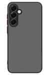 Mey İthalat®  Samsung Galaxy S24 FE Kılıf Montreal Silikon Kapak - Siyah