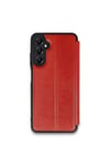 Mey İthalat®  Samsung Galaxy S24 FE Kılıf Flip Cover - Kırmızı