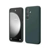 Mey İthalat®  Samsung Galaxy S24 FE Kılıf First Silikon - Koyu Yeşil