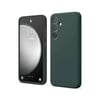 Mey İthalat®  Samsung Galaxy S24 FE Kılıf First Silikon - Koyu Yeşil