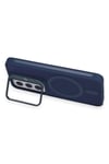 Mey İthalat®  Samsung Galaxy S24 Flet Lens Magsafe Kapak - Lacivert