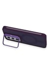 Mey İthalat®  Samsung Galaxy S24 Flet Lens Magsafe Kapak - Derin Mor