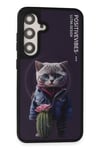Mey İthalat®  Samsung Galaxy S24 Fun Magsafe Kapak - Derin Mor