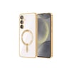 Mey İthalat®  Samsung Galaxy S24 Kılıf Kross Magneticsafe Kapak - Gold