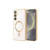 Mey İthalat®  Samsung Galaxy S24 Kılıf Kross Magneticsafe Kapak - Gold