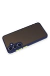 Mey İthalat®  Samsung Galaxy S24 Kılıf Montreal Silikon Kapak - Lacivert