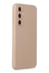 Mey İthalat®  Samsung Galaxy S24 Kılıf Nano içi Kadife Silikon - Pudra